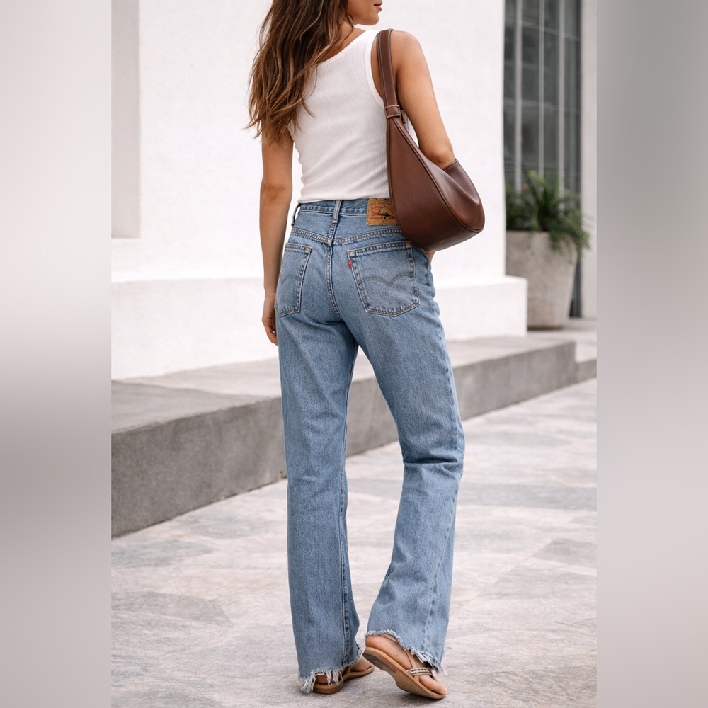Vintage Levi’s 517 Bootcut Jeans Red Tab 38x32
